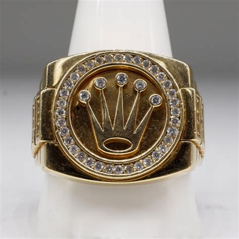 rolex gold ring price